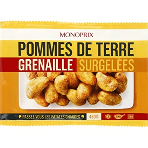 Monoprix Pommes de terre grenaille, surgelees - Le sachet de 450g