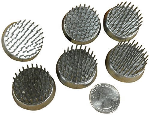 Jwl Hawnkoa Products Kenzan Ikebana Flower Arranger Holder Pin Frog 34Mm (1.34") (6 Items) #TOP7