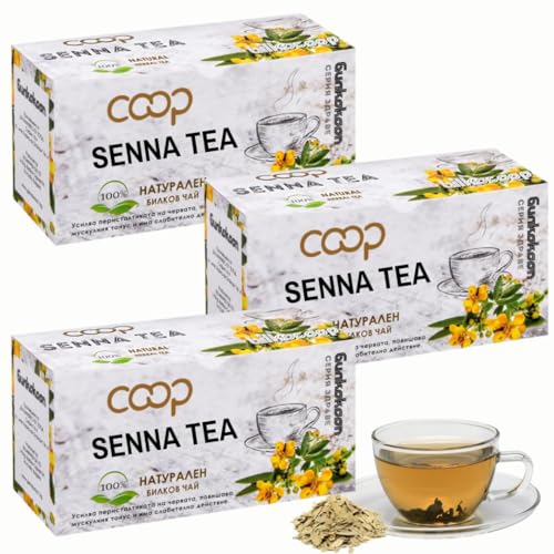 Coop Senna Leaf Tea Gentle Overnight Cleanse 60 Tea Bags (1.5g)
