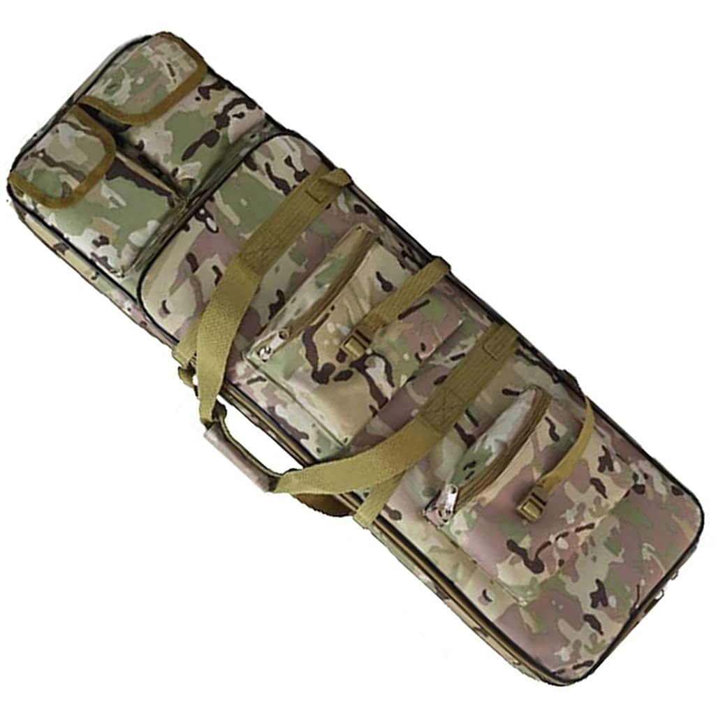 Estuches para rifle Estuche para rifle largo Bolsa táctica para pistola, 32/38/46 pulgadas Pistola Escopeta Airsoft Estuche de almacenamiento - Bolsa para caña de pescar Mochila con correa para el hom
