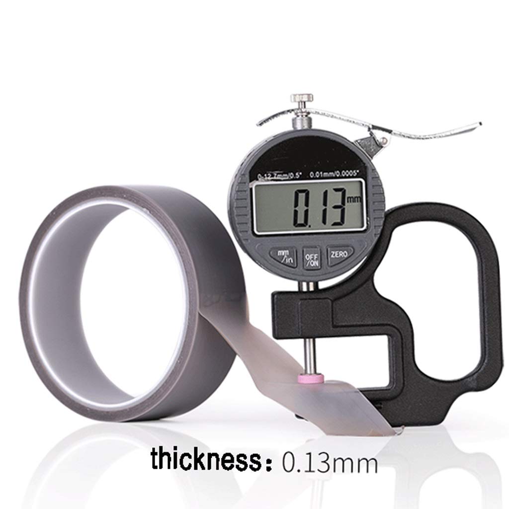 Cinta, Cinta De Película De Teflón, Cinta De Alta Temperatura, Película De PTFE, Mecanismo De Sellado Fino De Teflón, Cinta De Sellado para Máquina De Bolsas, Cinta Anti,0.13-W 50mmx10m