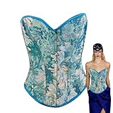 Design rétro : découvrez un corset vintage Renaissance qui allie esthétique classique et mode avec chaque détail sculpté à la perfection. Incorporant un motif floral et un style vintage de peinture à l'huile, ce top offre un effet visuel artistique qui ajoute personnalité et charme à votre tenue, le rendant unique et sans