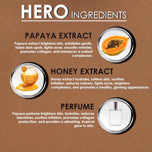 Image of Pink Root Honey Papaya Scrub 500gm
