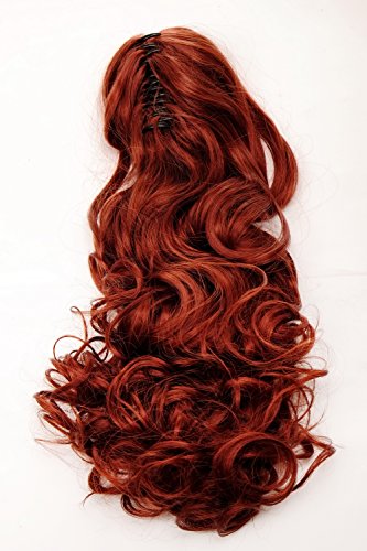 WIG ME UP - N310-131 Hairpiece ponytail extension very long massive volume voluminous curly amazing curls kinks red brown auburn 23inch - Image 4