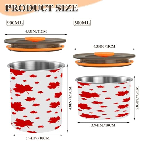 Envase hermético de acero inoxidable para café 30oz miniatura 2