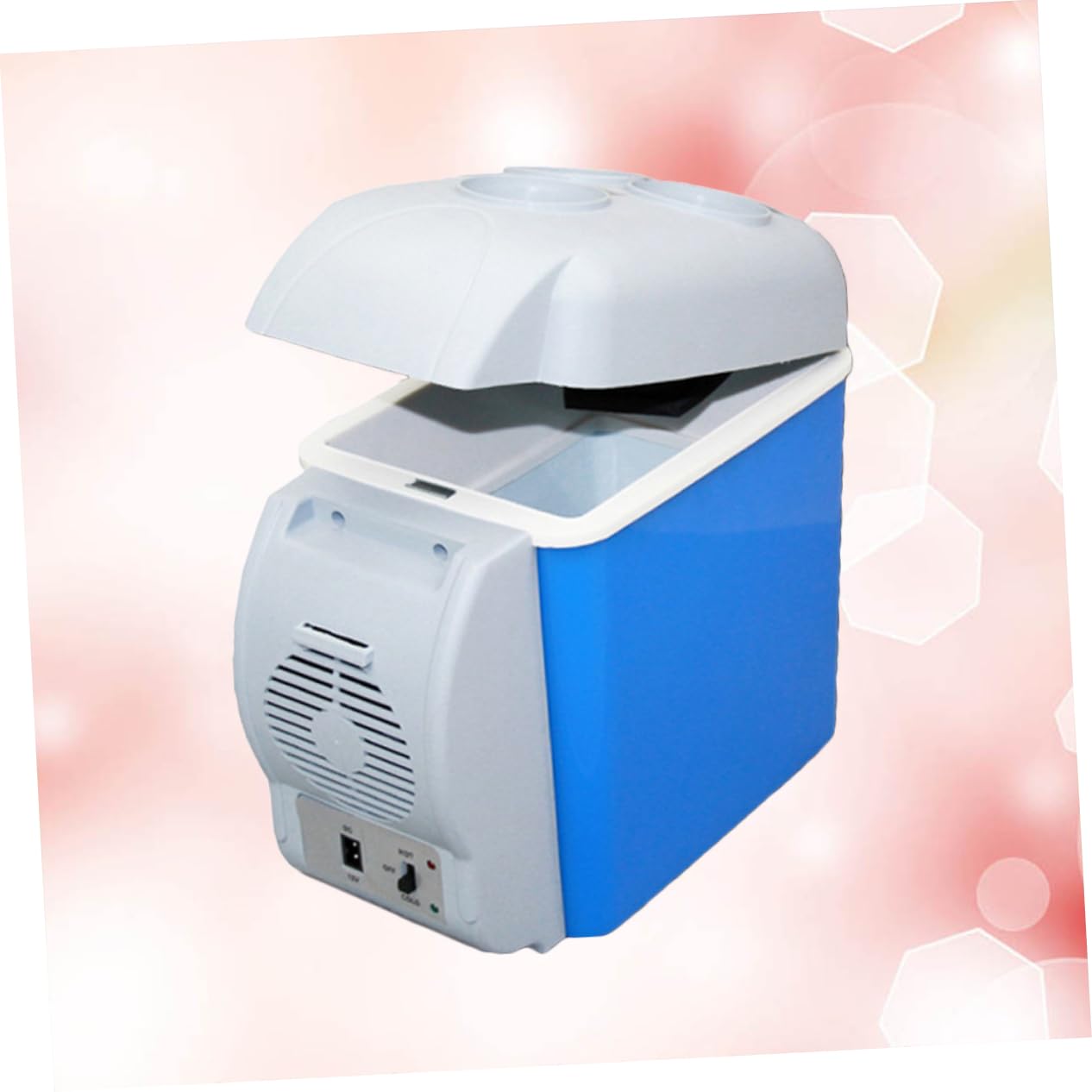 Gatuida Mini Refrigerador y Calentador para Coche 12v de 7,5l Función de Enfriamiento y Calentamiento Fácil de Transportar para Vehículo