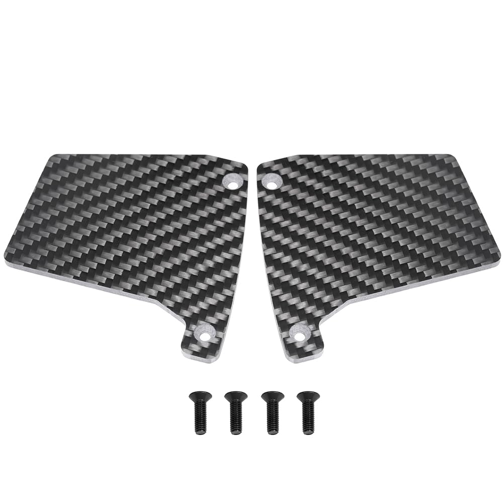 MORLORDY 2Pcs RC Carbon Fiber Winglets for 1/7 ARR-ma Felony BLX 6s, Infraction BLX 6s, Limitless Upgrade Parts