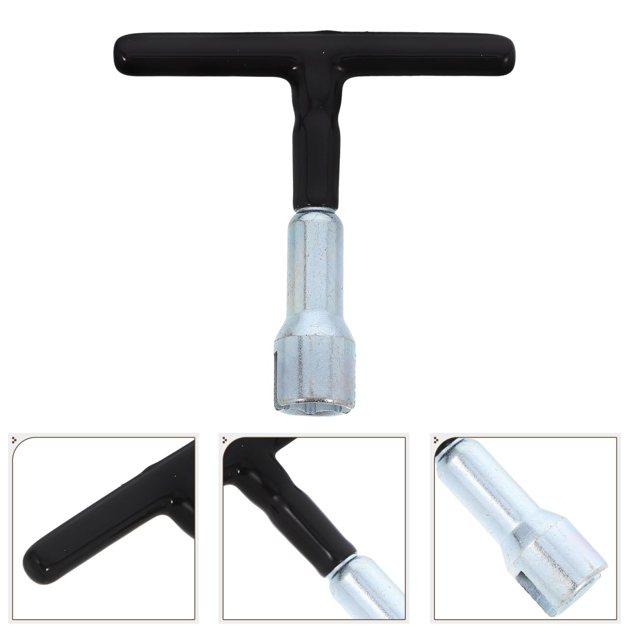 NAMOARLY T Handle Nut Driver Manual Installation Tool for Eye Screws and Screw-in Hooks Heavy Duty Steel Nut Driver for Secure Hook Fastening and Versatile Use - Image 3