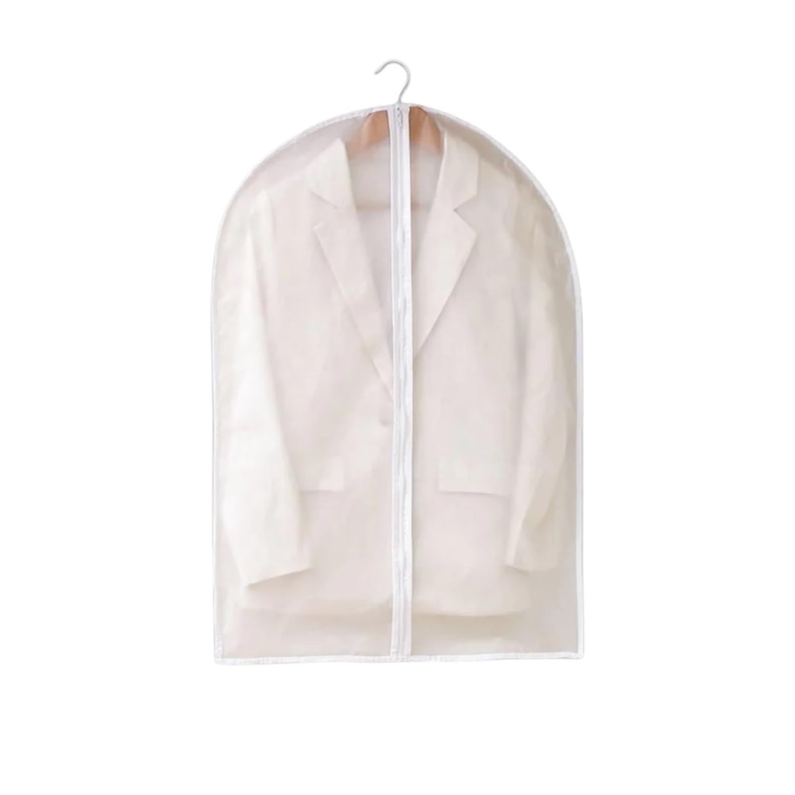 Lot de 1/3/5/10 housses de protection lavables for vêtements, housses de protection for robes de mariée, sacs de rangement for manteaux et costumes, organisateurs de vêtements suspendus for garde-robe
