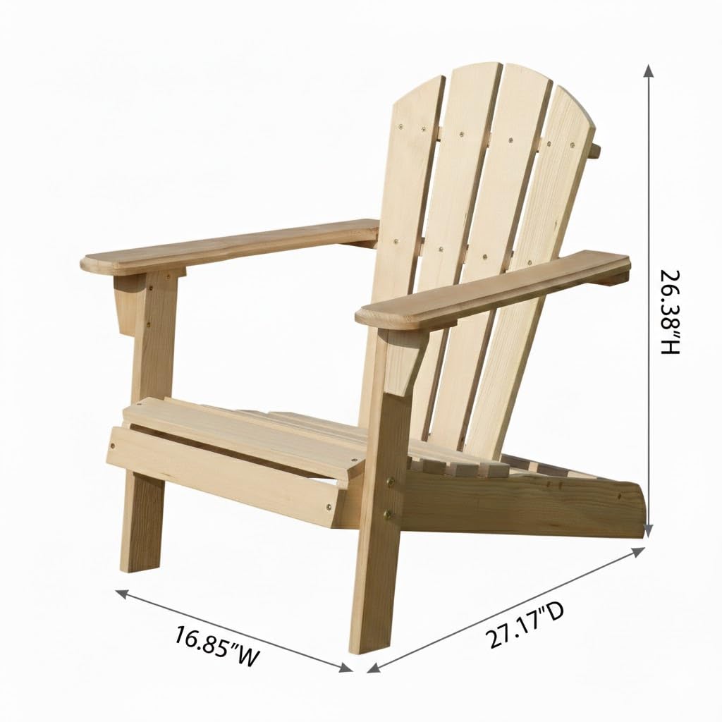 Chaise Adirondack Pliante MIDOUAUTOUK En Polyéthylène Haute Densité Avec Porte-Gobelet - Bleu