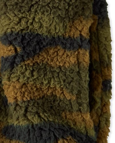 The Children's Place Boys' Cozy Sherpa Full-Zip Jacket2