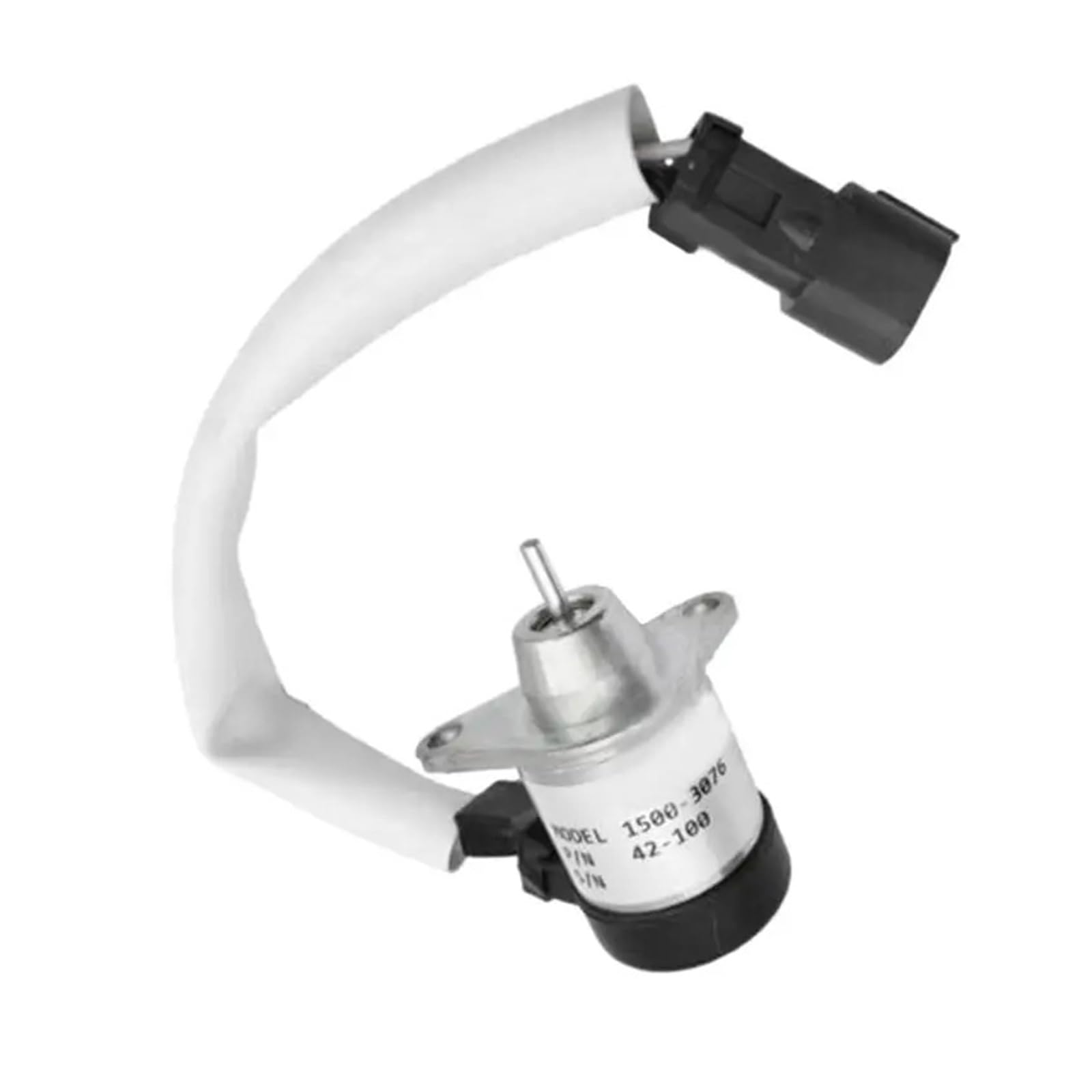 Solenoid Valve for Yanmar Engine Stop Solenoid 12V 1500-3076 Fuel Stop Solenoid