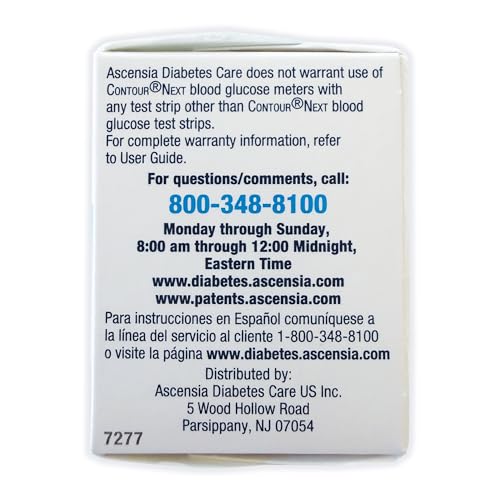 Image of Ascensia Contour Next Blood Glucose Diabetes Test Strips 105 Count (3x35ct)
