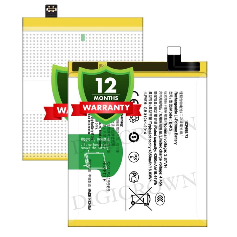 Image of Original B-K5 Battery Compatible for Vivo X30 | X30 Pro - (4350mAh) - 1 Year Warranty DF7