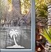 DCentral Island Palm Screen Magnet Decor; Double-Sided. Bright White-Easier to See Day & Night. Decorative. Helps to Stop Walking into Screens, Covers Small tears in Screens Size 7.5” X 7.5