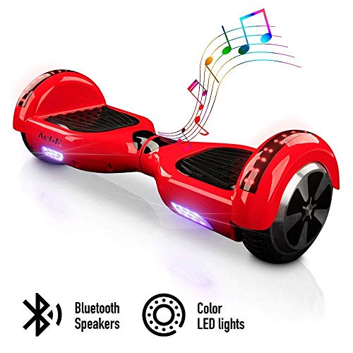 ACBK - Patinete Eléctrico Hover Autoequilibrio con Ruedas de 6.5" - Bluetooth...