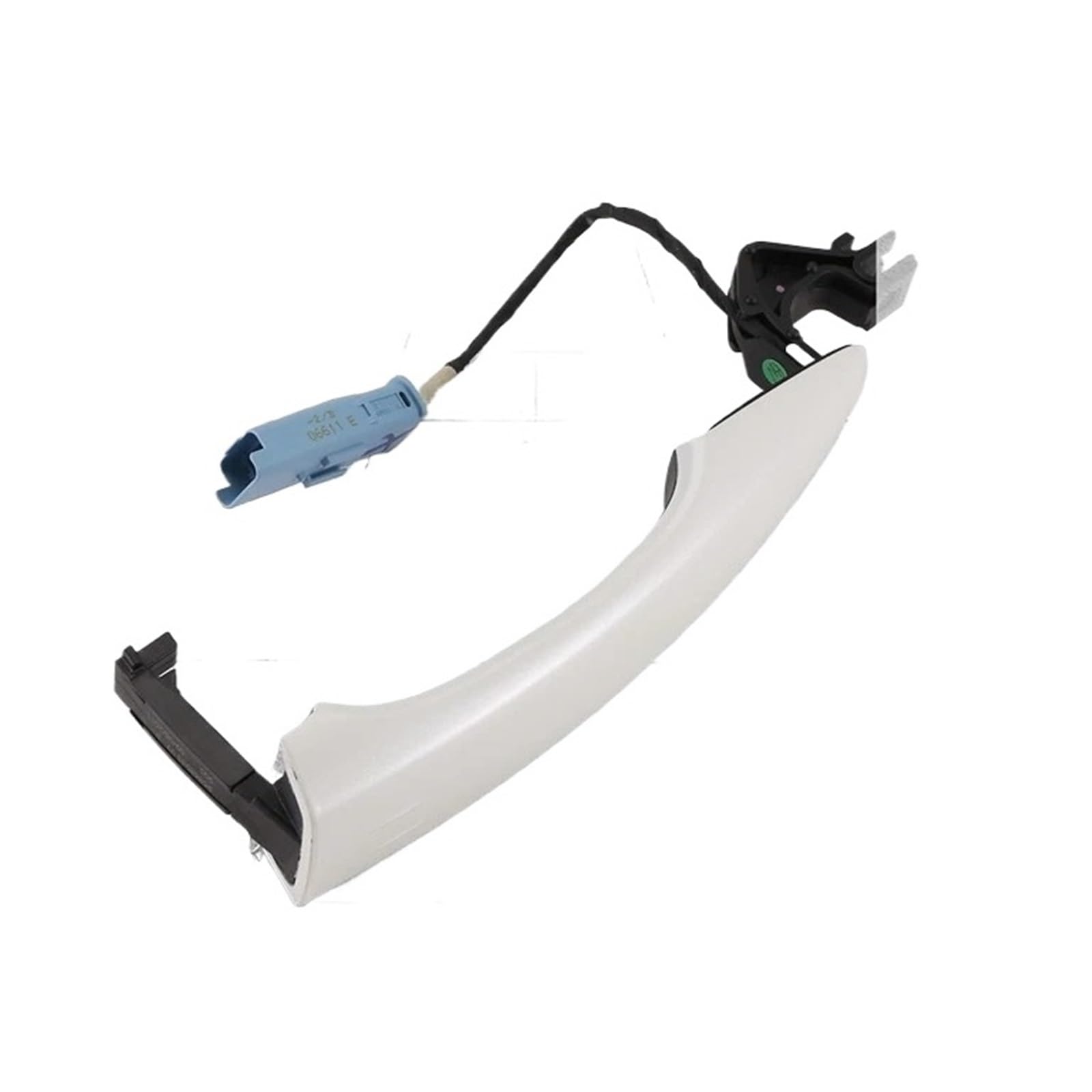 DUHNXUJ Car Door Handle for Citroen for C5 C6 Exterior Door Handles Inductive Handle(Pearl White A)