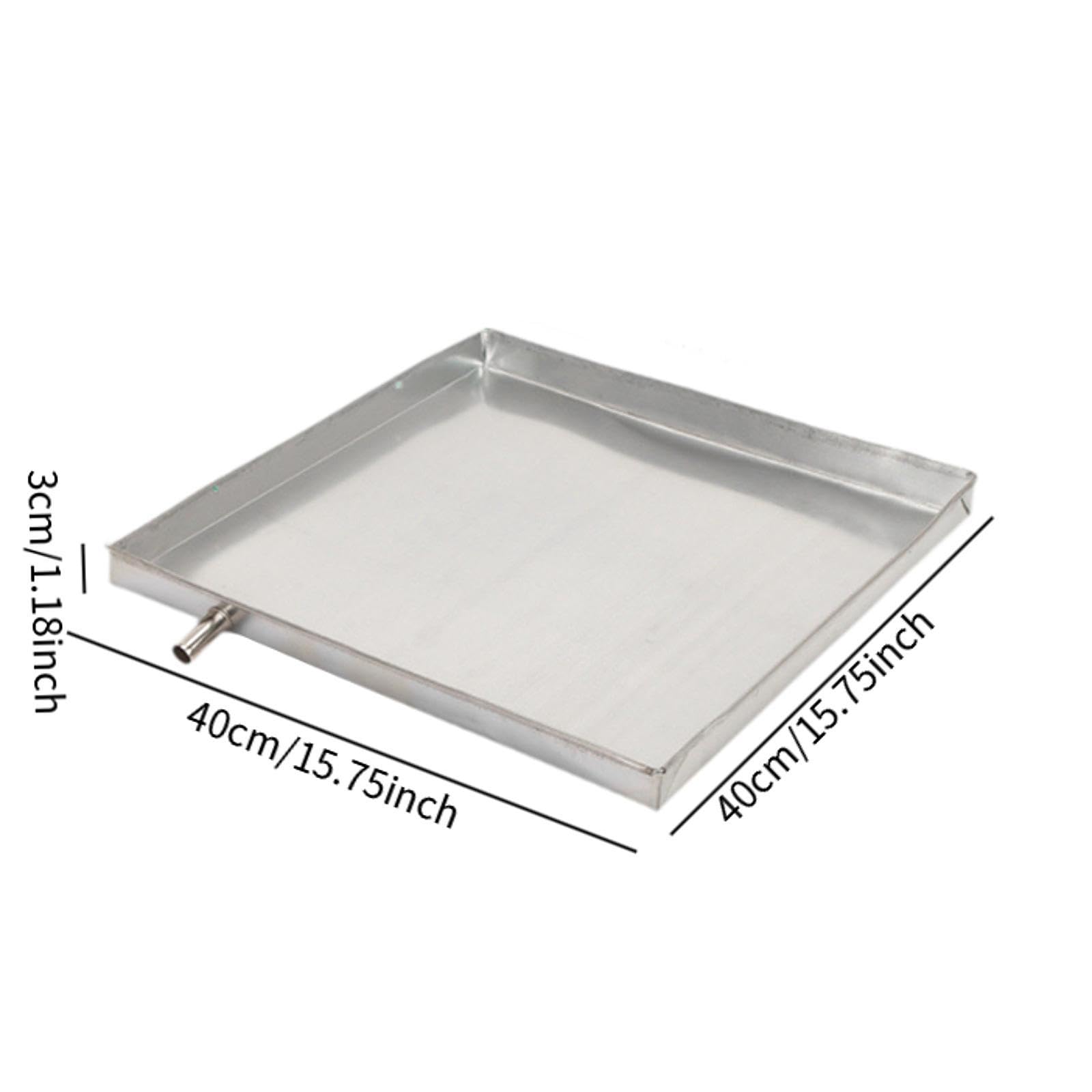 KESOTO Bandeja de Drenaje para Aires Acondicionados. Bandeja Recolectora de Agua. Drenaje Flexible Y de Condensado para Unidades.
