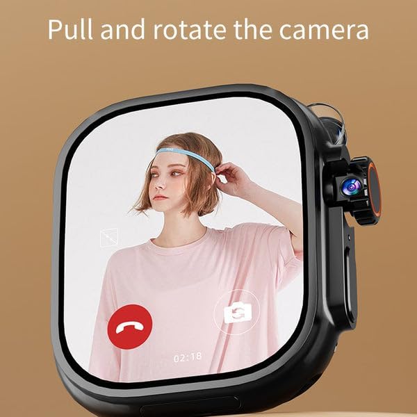 SE HUB CDs9 Premium Smartwatch, 4G SIM, 2.2-Inch AMOLED, 8GB RAM, - Image 3