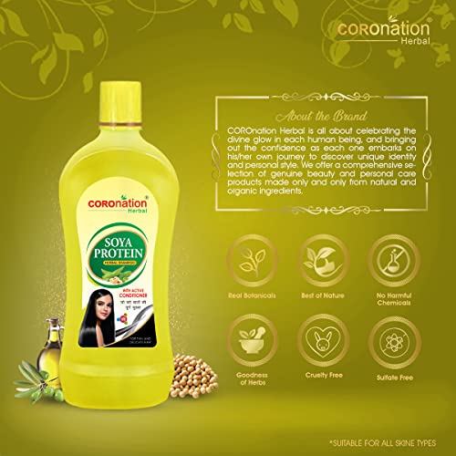 Image of COROnation Herbal Soya Protein Shampoo (500 ml)