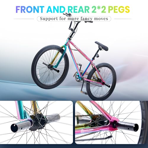 Pipleo BMX Bike, 20 24 inch Kids Bike, Bikes for Kids 6-14,