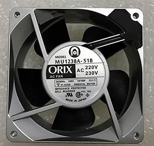 MU1238A-51B Fan for ORIX MU1238A-51B 220/230V 14/16W axial Fan