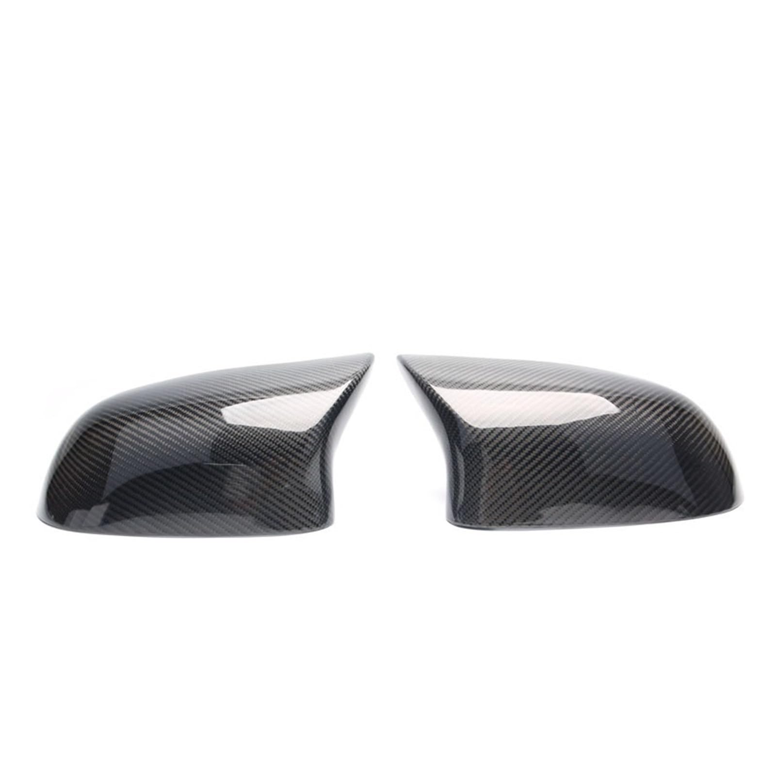 espejo retrovisor Para BMW F85 F86 X5M X6M 2015-2019 Cubierta de espejo fibra carbono Estilo coche Puerta lateral Ala retrovisor Tapas