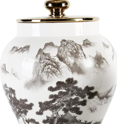 Vases-pot de gingembre céramique blanc pour sublimer une table