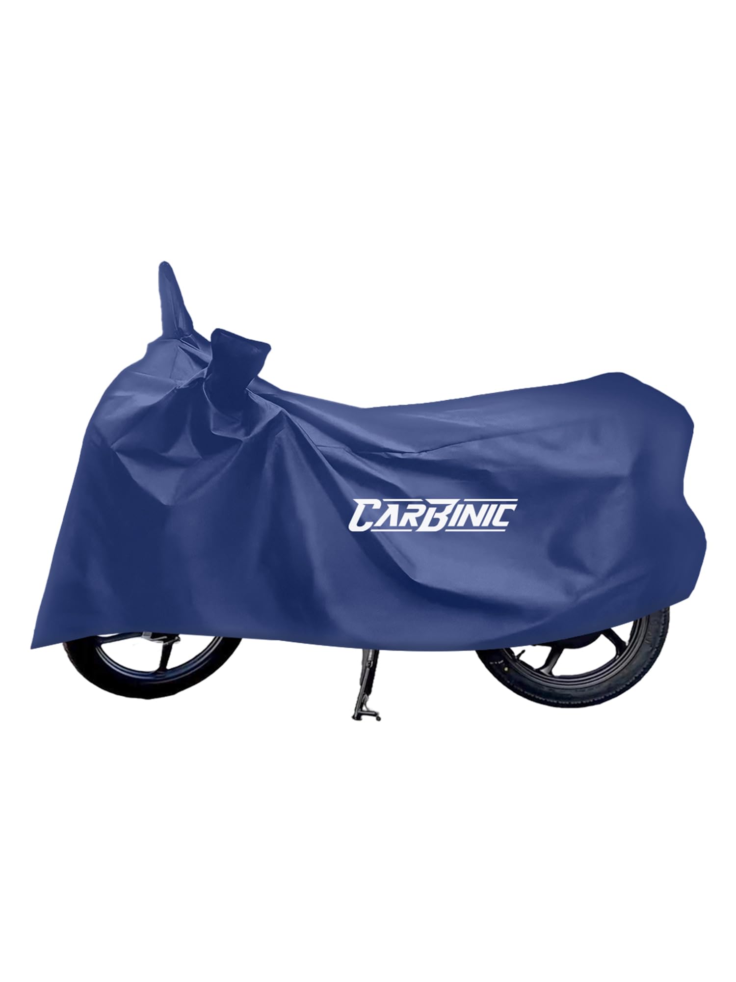 CARBINIC Water Resistant Scooter Cover Honda Activa 6G Tvs Jupiter Bajaj Chetak Electric Scooty Dustproof Washable Uv Proof Scratchproof With Mirror Pocket Blue, For