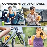 Ganiza Mixeur 900W, Mini Blender pour Smoothies, avec 3 Gourdes Portables (2×500ml+1×700ml), Lame à 4 Couteaux en Acier Inoxydable, Sans BPA, Blender Électrique pour Shakes, Smoothies - 9