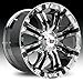 RBP 94R Chrome with Black Inserts Wheel Finish (17 x 9. inches /5 x 114 mm, -12 mm Offset)