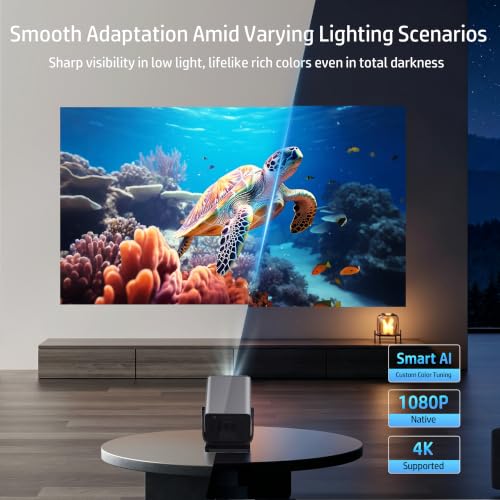 HP Projector with Netflix, USB-C Power Bank Compatible, 4K Supported MC475 - image 4