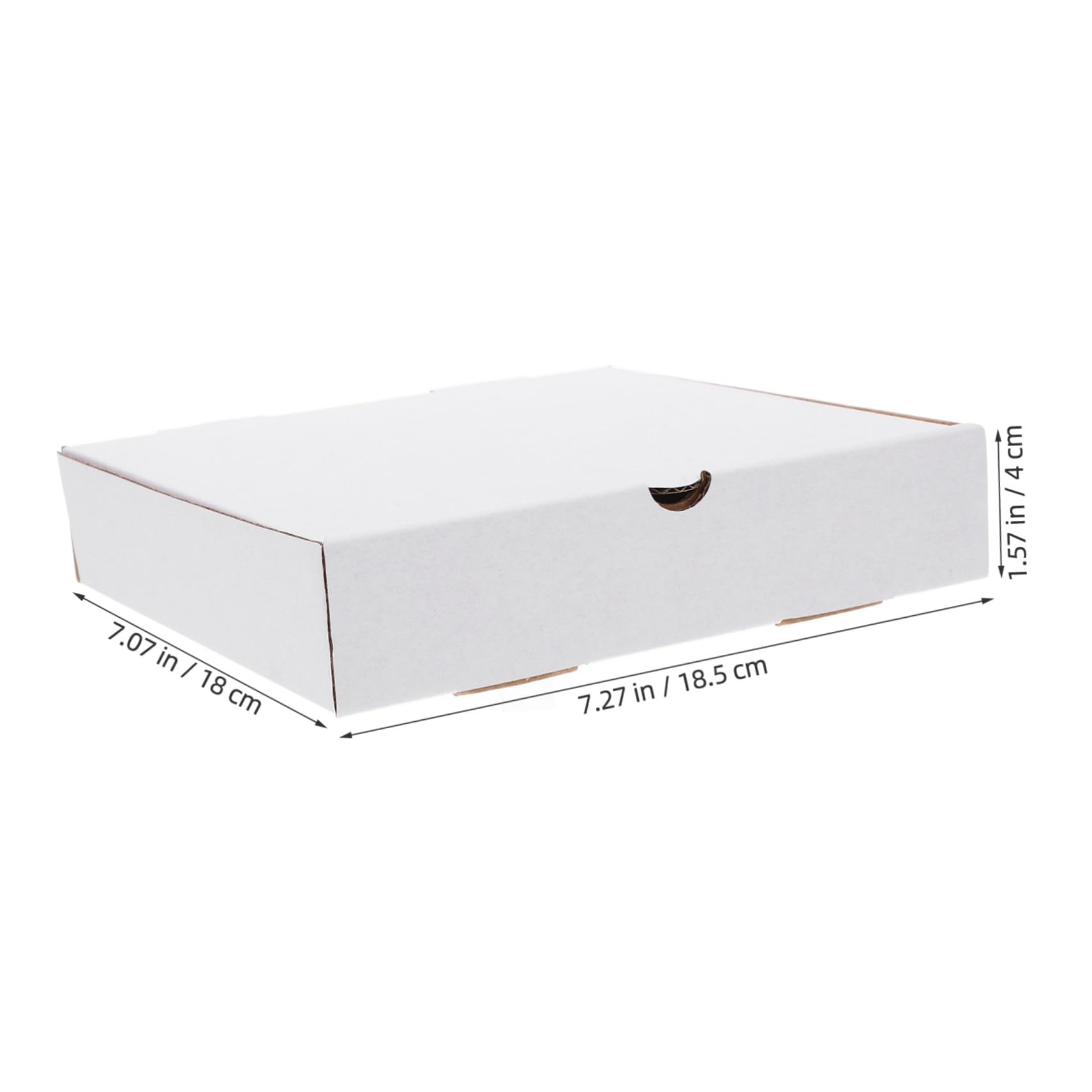 COLLBATH 30 Piezas Cajas Pizza Kraft Resistentes Grasa Reciclables para Llevar y Horno Embalaje Seguro para Pasteles Galletas y Alimentos Pack Unidades