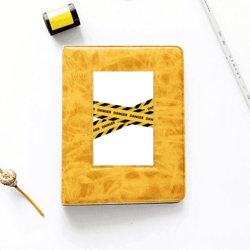 no/no Logo Danger Warning Art Deco Fashion Photo Album Family Wedding Picture 4x6