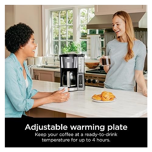 GLJTUO Programmierbare Kaffeemaschine Für 12 Tassen, Glaskaraffe, Edelstahl, Ce250 Kaffeemaschine Cafetera De Viaje – Bild 3