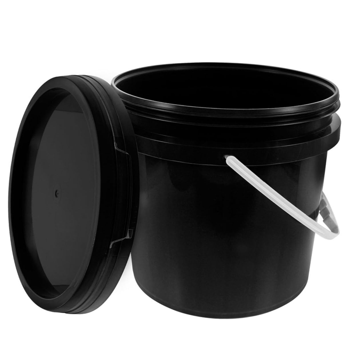 DOITOOL Cubo De Plástico para Pintura Contenedor Sellado Almacenamiento De Pintura Al Óleo con Asa