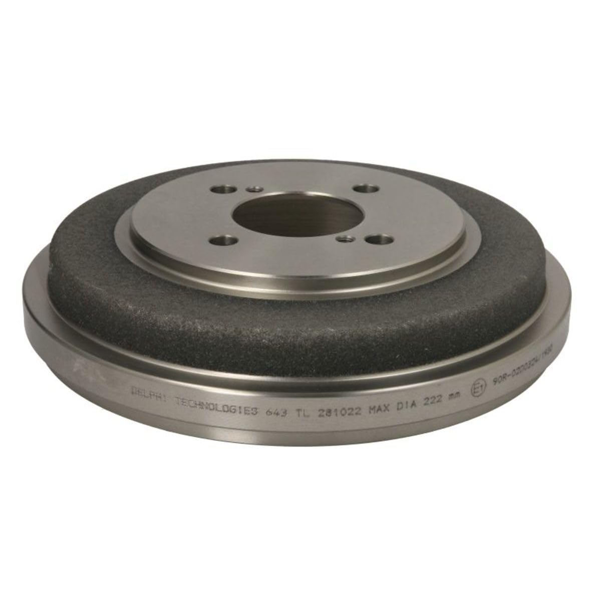 DELPHI Tamburo freno Posteriore BF643 Tamburi Dei Freni 2x Ø220mm Compatibilità con SUZUKI SWIFT V AZ