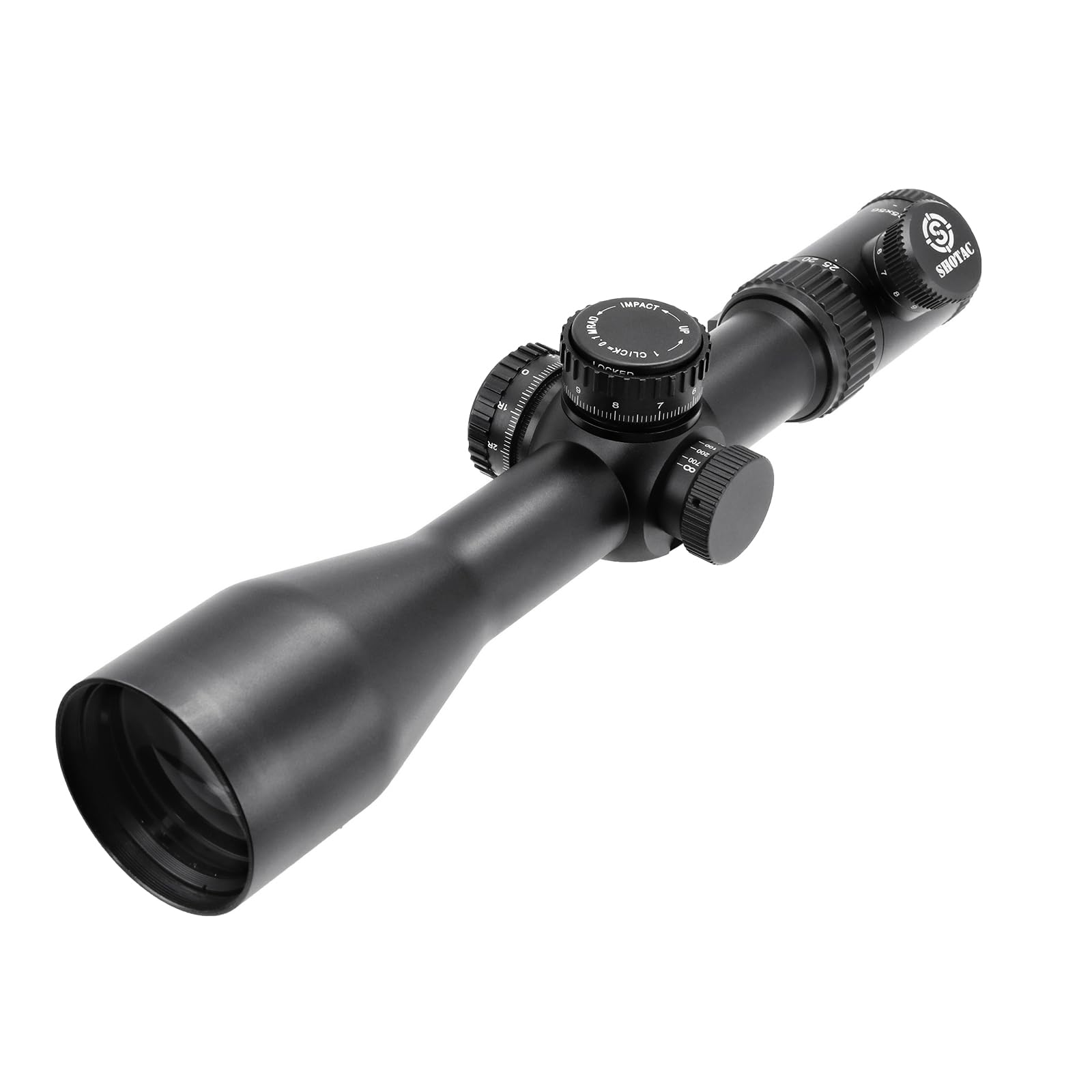 Rifle Scope 3.5-25X56, 35 mm Tube, High Resolution for Long Range Shooting up to 4000 Meter, SFP, IPX7 Waterproof & Shock Proof .223, 308, 338, 3006, .45, .50,Durable and Accurate