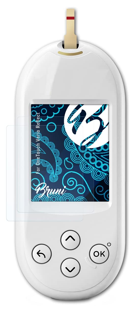 Screen Protector compatible with OneTouch Verio Reflect Protector Film, crystal clear Protective Film (2X)