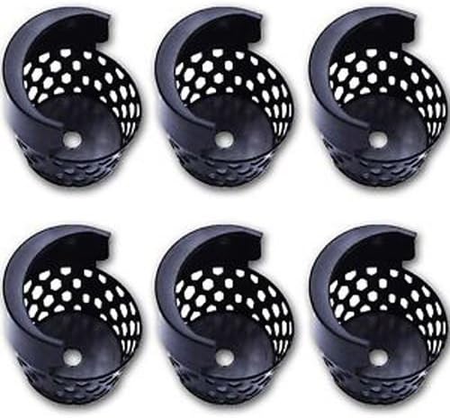 New Plastic Web Drop Pockets Set of 6 Billiard Pool Table Liners