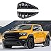 JIEOSDIN Car Accessories Exterior Fender Side Vent Cover Trim Decoration Sticker Compatible with Dodge RAM 1500 2025 2024-2019 (Matte Carbon Fiber) 2PCS ABS