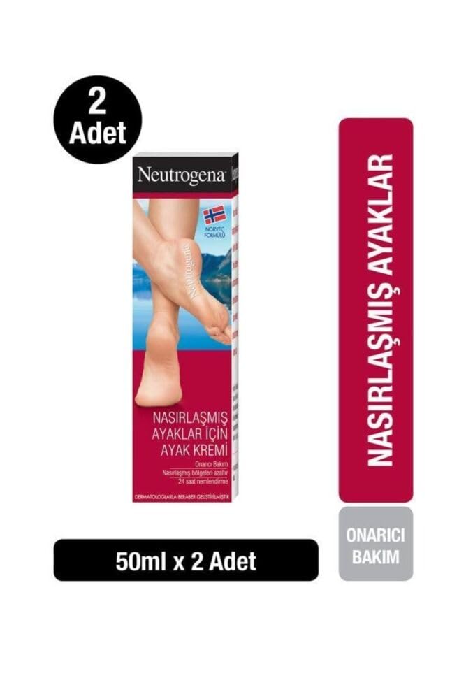 Neutrogena Norveç Formülü Nasırlaşmış Ayaklar İçin Ayak Kremi 50 Ml X2