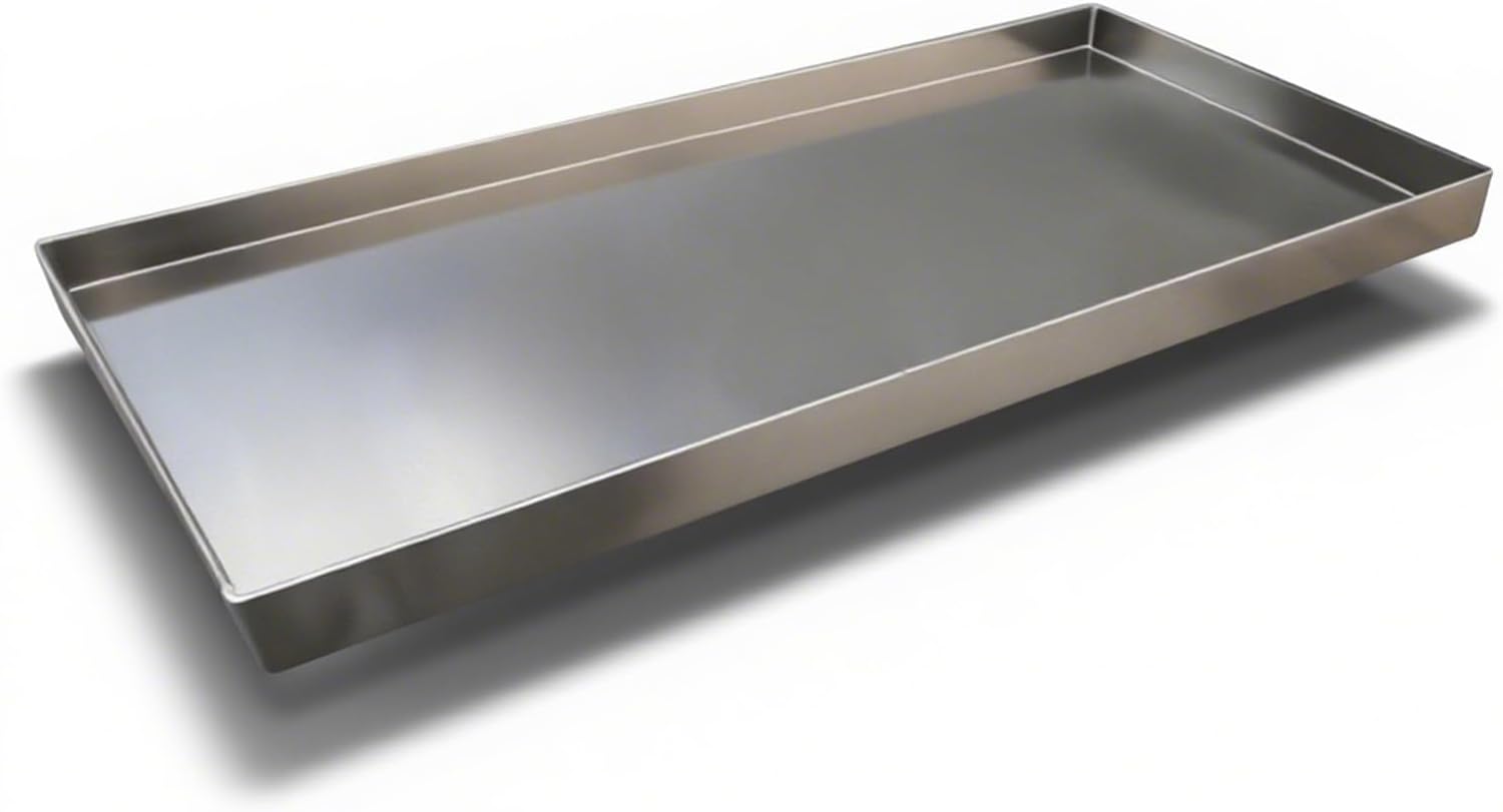 Stainless Steel Dog Crate Replacement Tray - Leak-Proof, Welded Pet Cage Floor Pan (36"x4") - Durable, Chew-Resistant, Ideal for Dog Training and Comfort