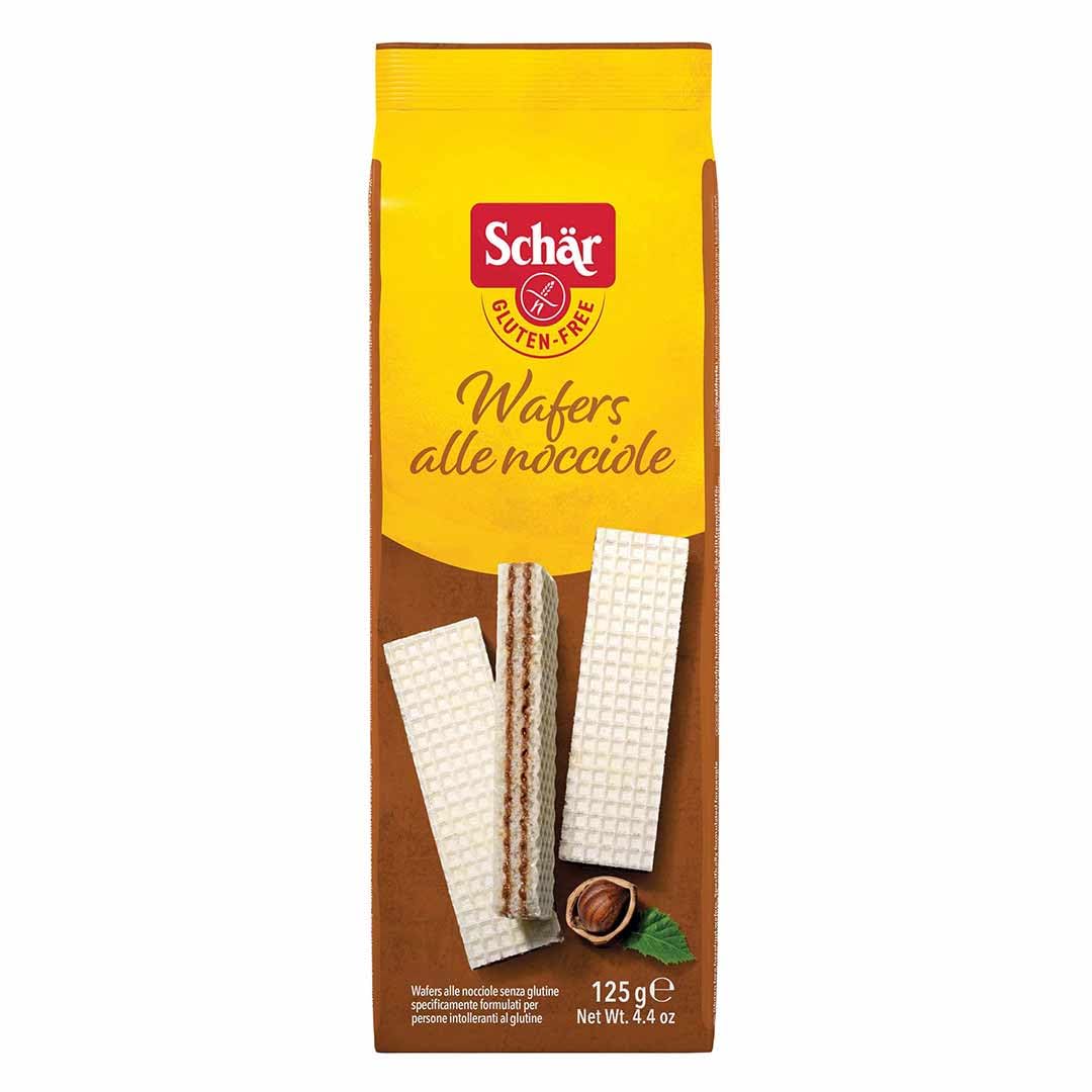 Schar Wafers Alla Nocciole Glutensiz Fındıklı Gofret 125 gr