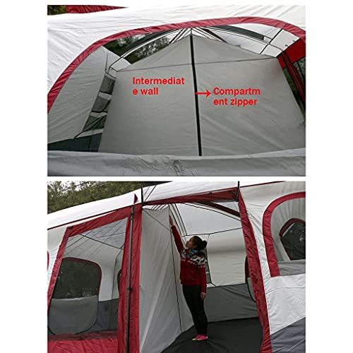 Carpa Dome para 8-12 personas con 2 dormitorios miniatura 5