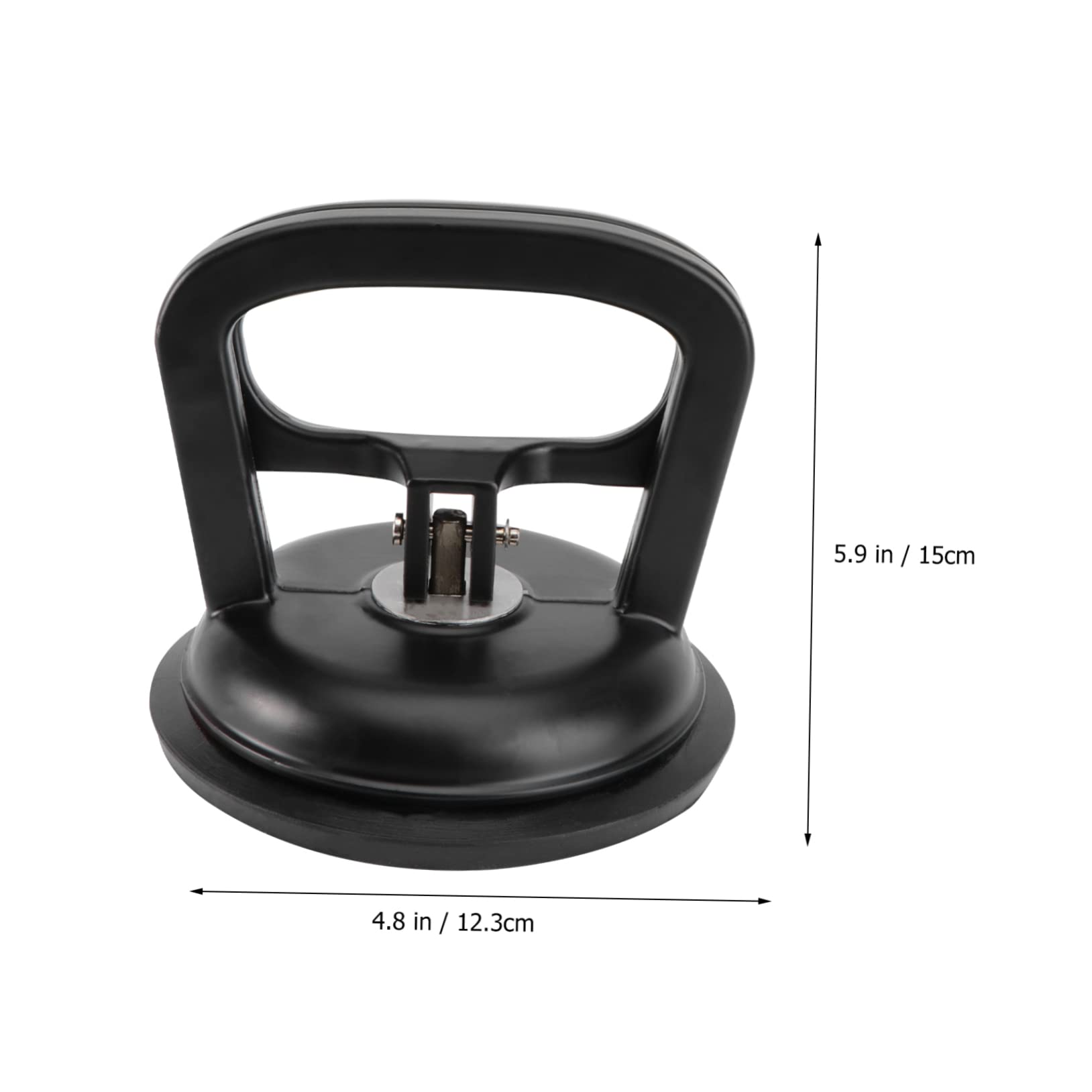 NAMOARLY 1pc Glass Suction Cup Heavy Duty Suction Cup Suction Cups Heavy Duty Window Regulator Single Suction Cup Aluminum Suction Cup Lifter Vacuum Suction Cup Aluminum Alloy Black