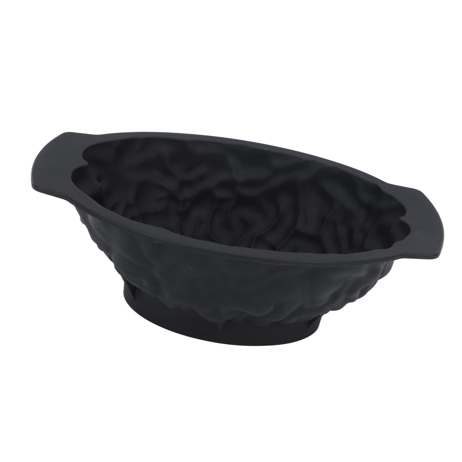 Bontannd 2 stks Siliconen Menselijk Hersenen Vorm Halloween Bakken Mold voor Brain Cake Mold Pudding Jello Dessert Mold voor Halloween Decoraties