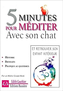 Book's Cover of 5 minutes pour méditer avec son chat
