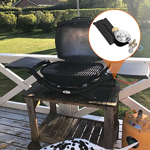 Image of DELSbbq Gas Grill Valve Regulator for Weber Q2000 Q2200 Series 54060001 396002 566001 566002, Replacement Parts for Weber 64865 Contorl Valve Regulator Assembly