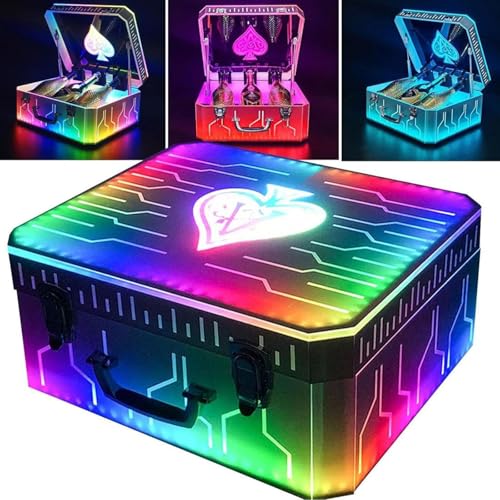 Soporte LED para 3 Botellas de Vino 42x37x21 cm miniatura 4